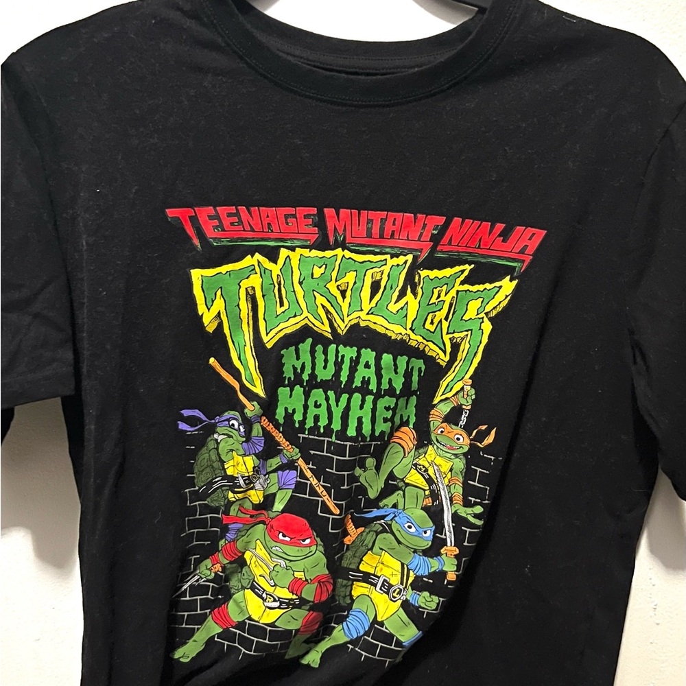 Nickelodeon Teenage Mutant Ninja Turtles Black Tee